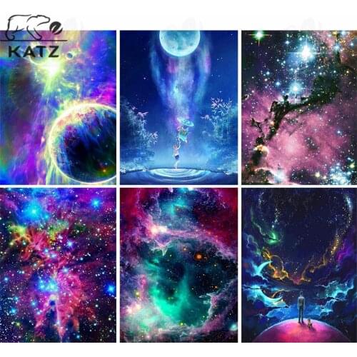 Nebula Universe Diamond Painting Galaxy Embroidery Crossing Diy Mosaic Picture Art Gift Handmade Cross Stitch Home Decoration