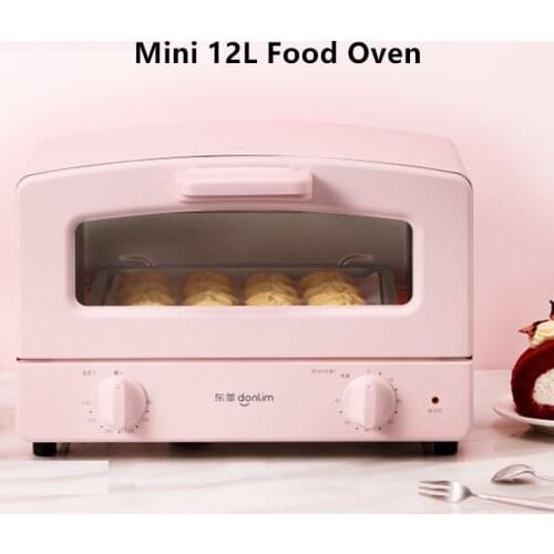 220V 12L Household Electric Food Oven Automatic Bread Baking Machine Fast Heating Easy Operation Mini Cookies Baker