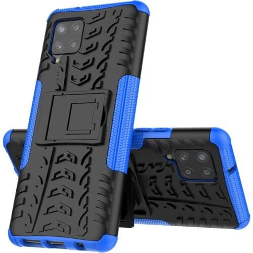 Case For Samsung Galaxy A42 A12 A02 5G M31S ShockProof Armor KickStand Heavy Duty Plastic Cover for Samsung Galaxy A32 A21S