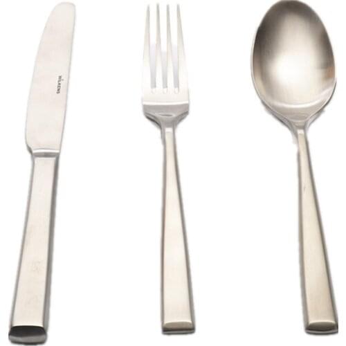 Exported to Germany 18/10 Stainless Steel Steak Cutlery Adult Western Food Set Creative Matte Thickening Three-piece Set