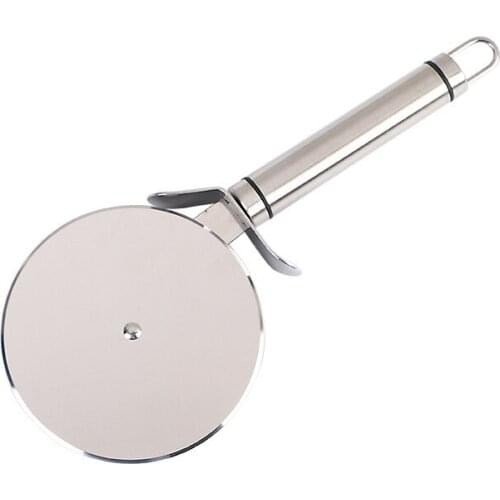 Stainless steel kitchen gadget pizza knife cake shop baking tool cake cutter cake knife roller pizza knife pizza cutter