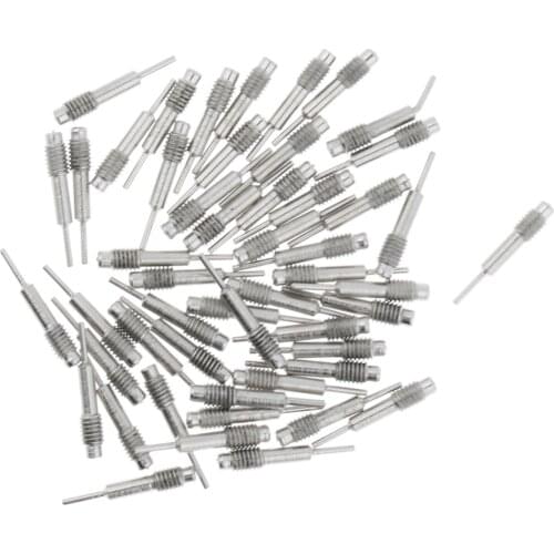 50pcs Carbon Steel Spare Points Pins Watch Spring Bar Remover Tool Kit