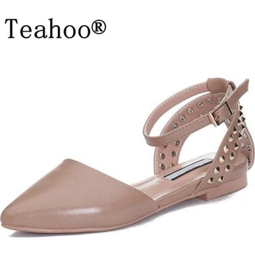 New 2018 Fashion PU Leather Gladiator Sandals Women Summer Style Ladies Dress Shoes Woman Beach Shoes Casual Flat Sandals hot