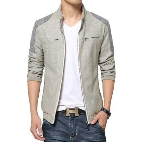 HCXY 2020 Spring New casual Jackets And Coats men Hot Selling Mens jacket Cotton Leisure Jacket for male plus size 5XL 6XL