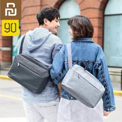 Update Youpin 90 Simple City Messager Bag / Satchel Bag/ Boy Girl Men Women Large Capacity Casual Crossbody Waterproof Backpacks