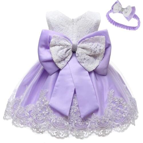 Newborn Baby Infant Princess Dress For 3 6 9 18 Month 1 2 Years Girls Party Clothing Baby 1st Birthday Vestidos Costume Set