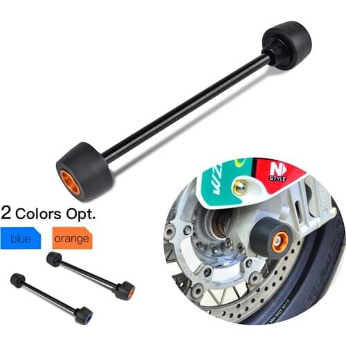 Front Axle Fork Wheel Slider For KTM 690 Duke SMC Supermoto R For Husqvarna Vitpilen 701 Crash Pads Falling Protector