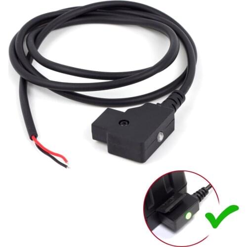 Reverse Protection Safe D-Tap DTAP PTAP Power Supply Flying Leads DIY Cable fr Camera Film Monitor Recorder Plug Jack Connector