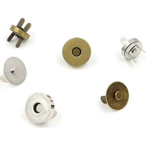 10 sets)Magnetic buttons. Clothing & Accessories. Sewing patches. Luggage deduction. Metal buckle snaps wallet