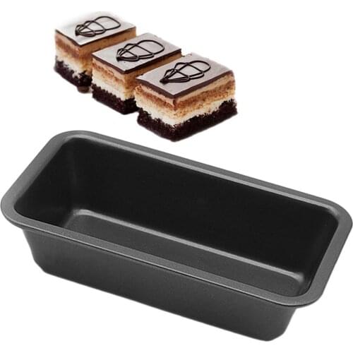 Non-stick Rectangular Bread Cake Pan Baking Oven Tray Dish Mold Bakeware Baking Dish and Pans Durable Carbon Steel