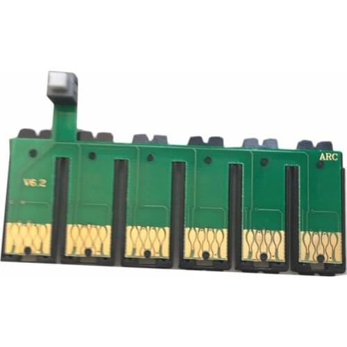 Einkshop T0801-T0806 auto reset ARC Chip for Epson P50 PX630 PX650 PX660 PX700W PX701W PX720WD T0801 PX730WD PX800FW