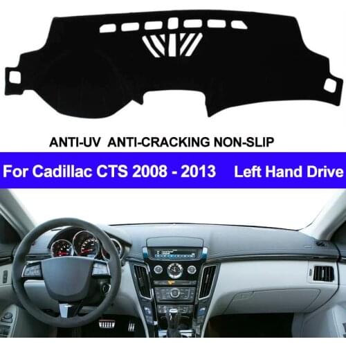 Car Dashboard Cover For Cadillac CTS 2008 2009 2010 2011 2012 2013 Dashmat Sun Shade Pad Carpet Dashboard Dash mat Car Styling