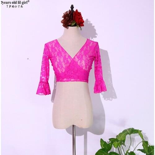 Flamenco Workout Jacket With Lace Flared Sleeves EUU14