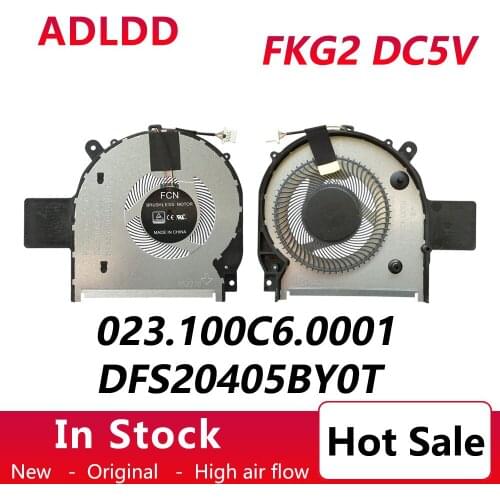 NEW original CPU Cooling fan for HP Pavilion X360 15-CR TPN-W132 L20819-001 FOR DFS200405BY0T FKG2 DC 5V 0.5A 023.10006.0001