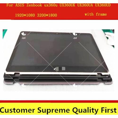 13.3'' LCD Screen For ASUS Zenbook ux360u UX360UK UX360UA UX360UD Touch Digitizer Assembly FHD 1920*1080 Display Panel