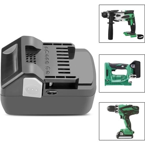 18V 4000mAh 6000mAh Batteria Rechargeable Battery For Hitachi BSL1830 BSL1815X 330067 330068 330139 Power Tools Battery