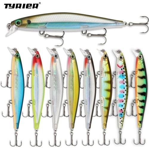 1pcs Minnow Fishing Lure laser Hard Artificial Baits Professional Fishing lure Fishing Hard bait Crankbait wobbers
