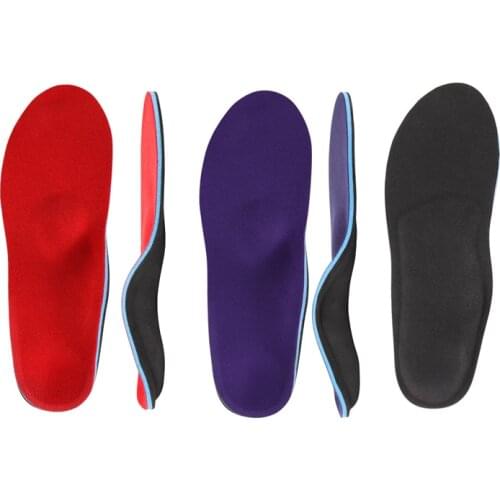 Flat Foot Insoles For Shoes High Arch Foot Valgus Arch Support Orthopedic Insole Deodorant Sweat-absorbent Breathable Shoe Pad