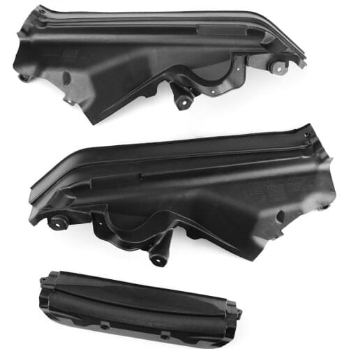 TAIHONGYU 3x Engine Upper Compartment Partition Panel Set Fit For BMW X5 X6 E70 E71 E72 51717169419 51717169420 51717169421