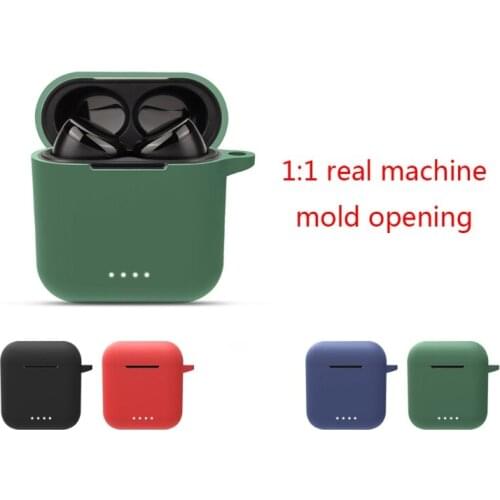 Wireless Headphone Protective Case Compatible with -TOZO T6 Waterproof Cover Shockproof Washable Silicone Antidust Sleeve