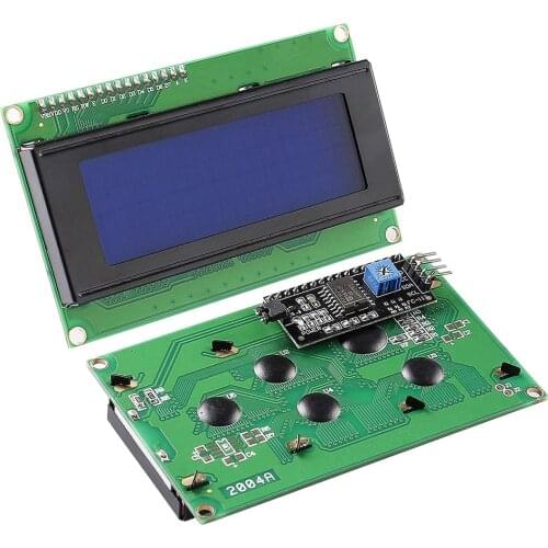 LCD2004+I2C 2004 20x4 LCD2004A Blue/Green screen HD44780 Character LCD /w IIC/I2C Serial Interface Adapter Module For Arduino
