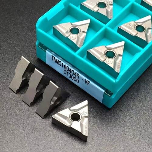 10 pieces of new turning inserts TNMG160404R-VF CT3000 TNMG160408R-VF CT3000 carbide inserts TNMG 160404R-VF CT3000 CNC tools