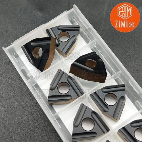 10pcs WNMG080408R-S LF9218 slotted blade Straight groove double-sided turning tool CNC blade carbide insert cutting tool