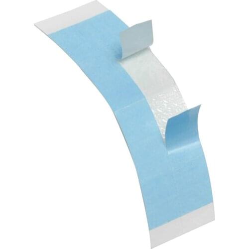 36pcs/lot Strong Wig Lace Front Blue 1/2 Double Tape For Toupee/Lace Wig/Tape Hair Extension Hair System Adhesive Tape