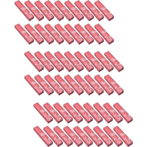 54Pcs Cardboard Jewelry Box Necklace Paper Box Gift Box Storage Case Holder