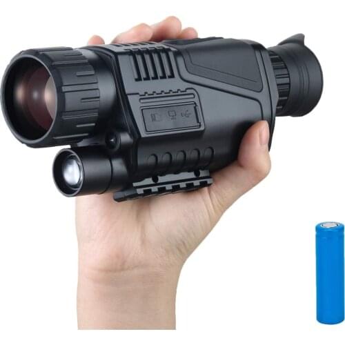 5X40 12MP Digital Monocular Infrared Hunting Night Vision Google With 16GB SD Card 200M range Wildlife Night Vision Camera