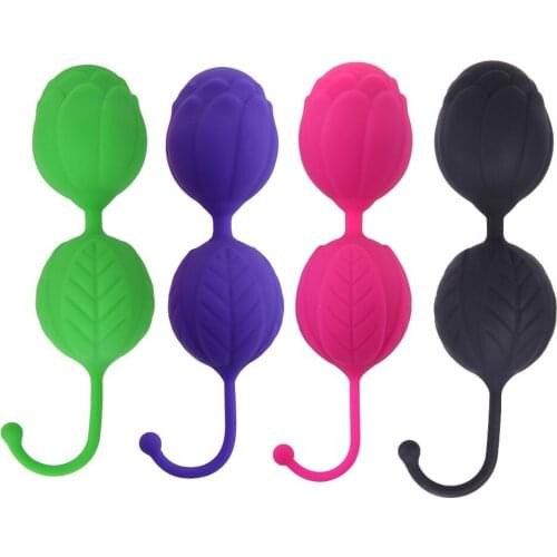 Safe Silicone Smart Ball Kegel Ball Ben Wa Ball Vagina Tighten Exercise Machine Vibrator Vaginal Geisha Ball Sex Toy for Women