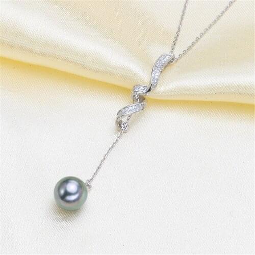 Pure silver Empty set of Necklace Chains For Jewelry Making Diy Supplies Handmade Jewelry Accessories