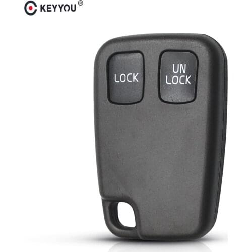 KEYYOU For Volvo S60 S40 S70 S80 V40 V70 XC70 XC90 Car Key Casing Cover 2 Button Remote Case Fob Car Key Shell 2 Buttons