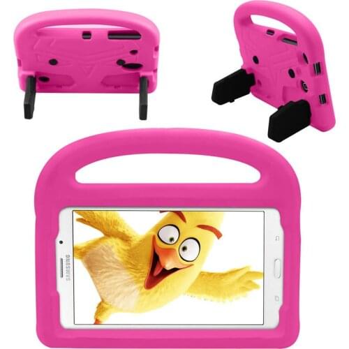 Kids EVA Foam Handle Stand Cover Case For Samsung Galaxy Tab A 8.0 2017 T380 SM-T380 T385 T377 T378 T387 Tab 4 8.0 T330 T331 #S