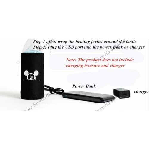 Disney Diaper Bag Maternidade Stroller Bag Usb Baby Bottle Warmer Mickey Usb Bottle Heating