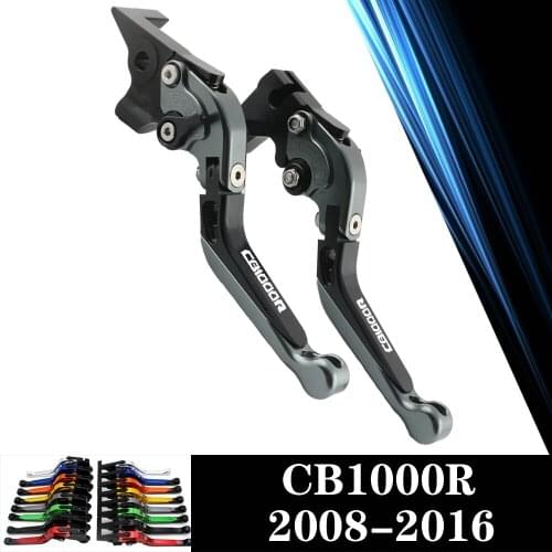 For HONDA CB 1000R CB1000R 2008 2009 2010 2011 2012 2013 2014 2015 2016 Motorcycle Adjustable Brake Clutch Lever Levers Folding