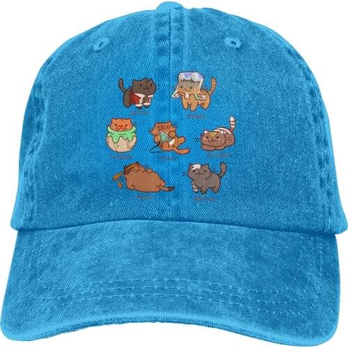 Form Nyaatron! The Baseball Cap Peaked capt Sport Unisex Outdoor Custom Neko Atsume Kitty Collector Funny Games Hats