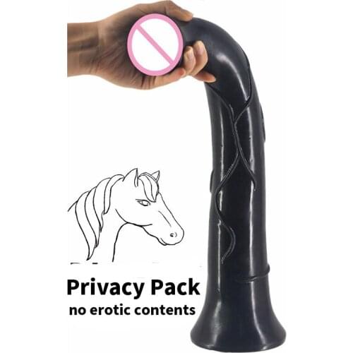 Hot Sale Sex Toy Stallion Simulation Penis Anal Plug Adult Products Big Black Dick Gay Sex Shop Anal Dildo for Anal Anal Plug