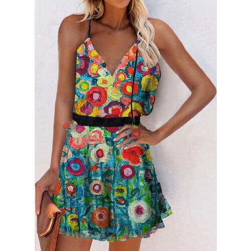 LVKE Floral Summer Dresses