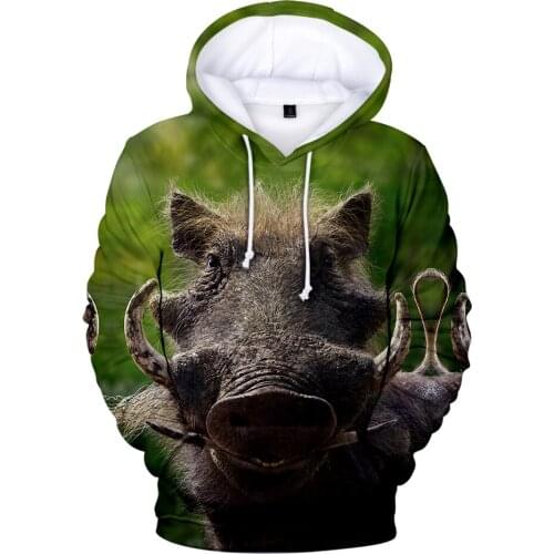 Cute De Lion King 3D Hoodies Mannen/Vrouwen Mode Hoodie 3D Print De Lion King Sweatshirt kinderen Streetwear Ouder- Cart Loose