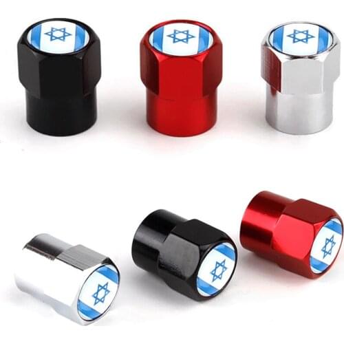 Mini Hexagon Car Valve Cap Wheel Tire Valve Caps Cover With Auto Emblem For Daewoo Matiz Nexia Lanos Nubira Lacetti