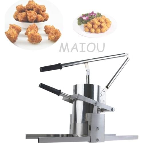 Multifunctional Stainless Steel Manual Meatball Forming Machine Commercial Fish And Beef Meatball Machine