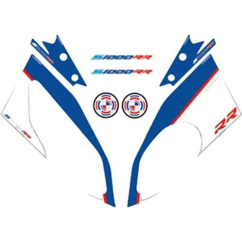 S1000rr Frmotorcycle ont Fairing Motor 3D Decorative decals Protector Sticker for BMW S1000RR 2015 2016 2017