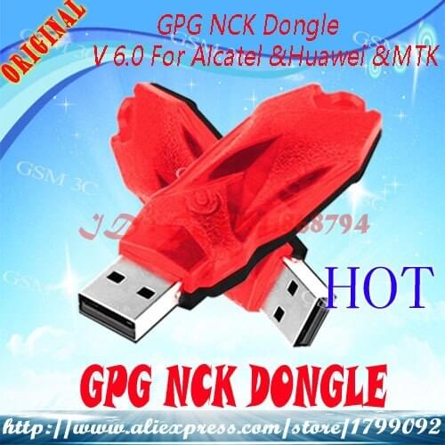Original GPG NCK Dongle For Alcatel &Huawei &MTK Vodafone ZTE ,BlackBerry,HTC,Sony