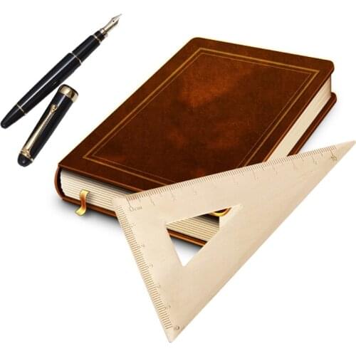 Durable Brass Speed Tri-square Line Ruler Set Square Tool Carpenter Clear Ruler