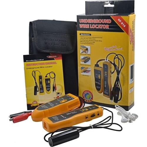 Professional Noyafa NF-816 Cable Tester RJ11 Telephone Wire Detetor Lan Tester Line Tracker Tone Network Cable Tester