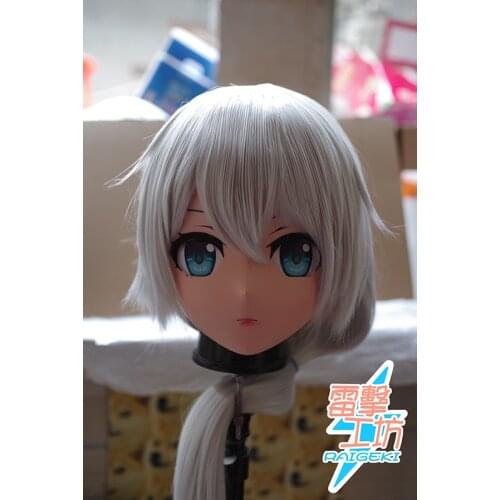 RAIGEKI MAKS 86) Resin 2/3 Head Crossdresser BJD DOLL Kigurumi Anime Game Honkai Impact 3 Theresa Apocalypse Cosplay Mask