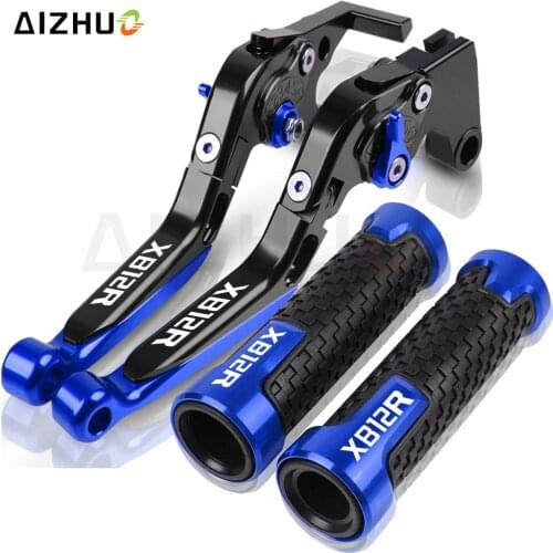 XB12 R Adjustable Brake Clutch Levers Motorcycle FOR BUELL XB12R XB12Scg XB12Ss 2009 Handle Bar Hand Grips 7/8''22mm Handlebar