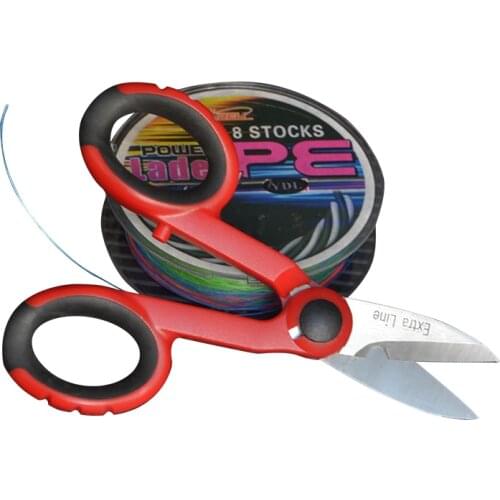 Fishing Line Cutter Fish Scissor Portable Fishing Cutter Stainless steel PE line Braid Line Lure Cutter Plies Carp Fishing Tools