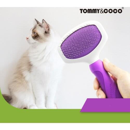 Pet Dog Hair Removal Needle Combs Fur Cleaning Brush Grooming Medium Size Dog Cat Rabbit Pet Combs Floating hair Tool